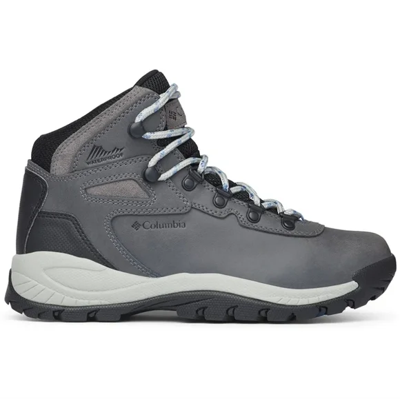 Columbia "Newton Ridge Plus Waterproof" Hiking Boot Grey | Women's Size 9.5 Wide - Picture 1 of 16